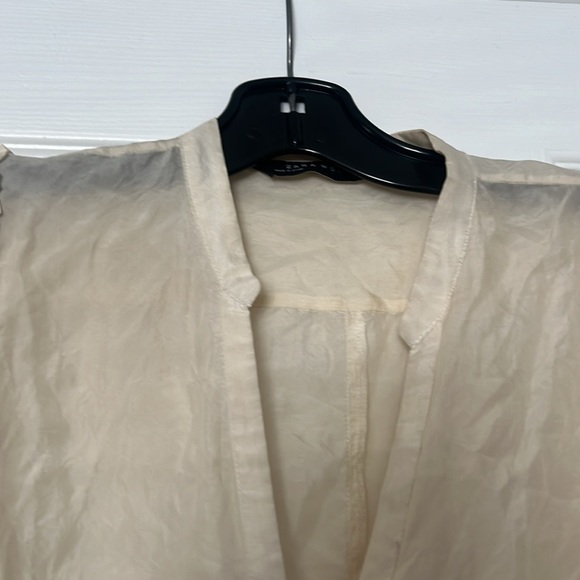 Silk top in cream by Zara - Picture 4 of 4